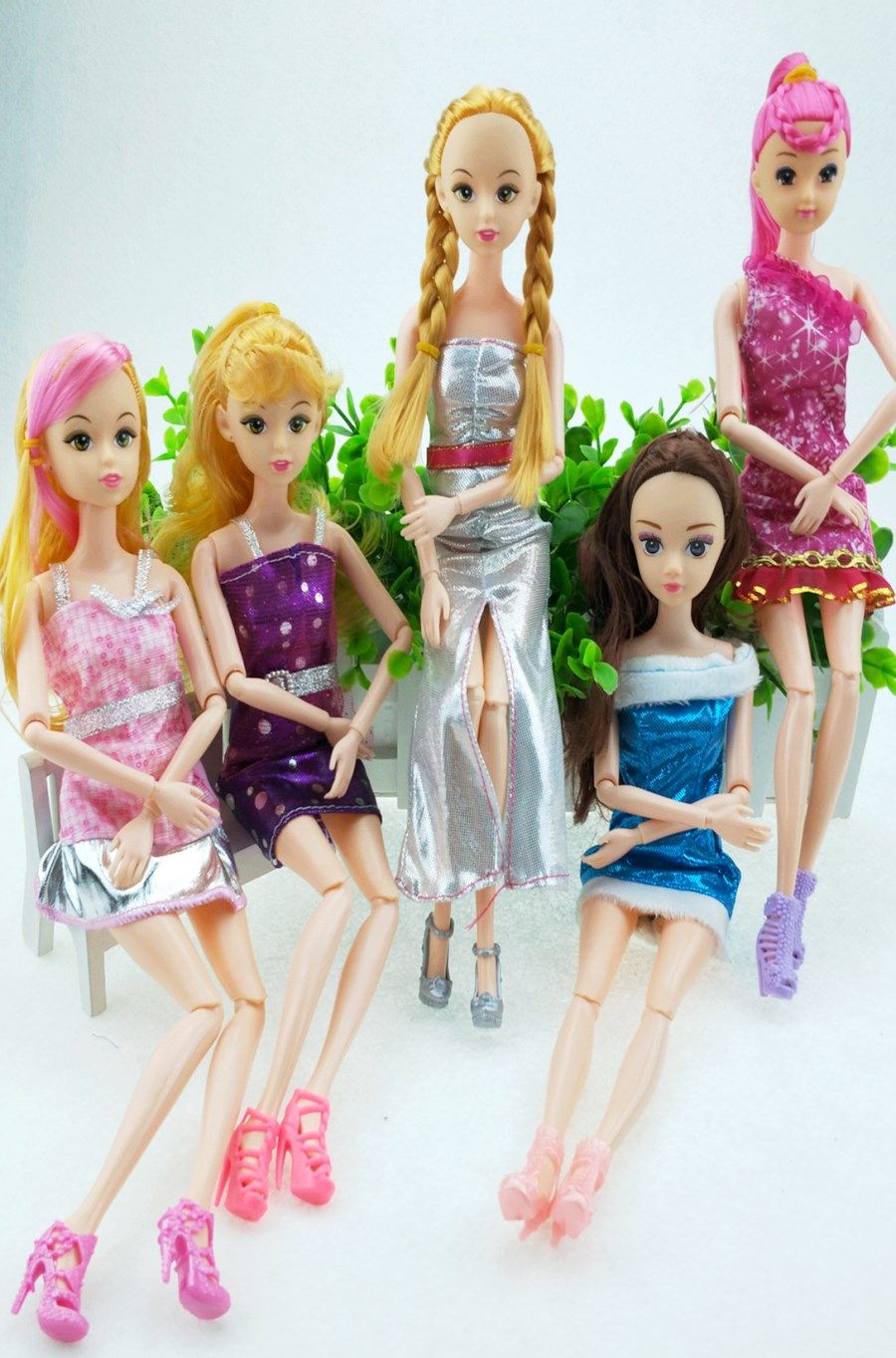 特价换装3d尚美芭比娃娃女孩过家家玩具节日礼物娃娃