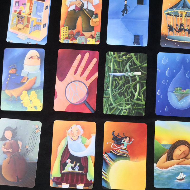 正版版画物语dixit中文休闲聚会只言片语桌游卡牌桌游卡牌