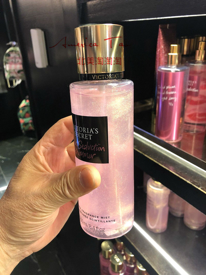 美国维多利亚的秘密闪粉香氛身体喷雾亮粉香水shimmerbodymist香水