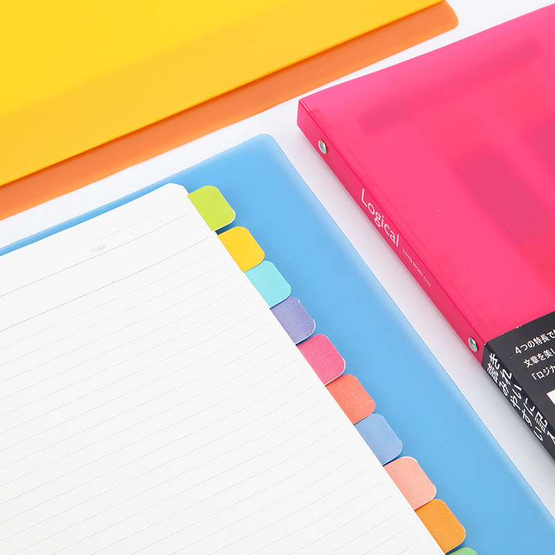 活页文具b5笔记本nakabayashi学生本子线圈记事可拆卸笔记本