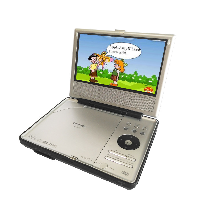 dvd特价东芝toshiba充电便携式影碟机随身听英语cd移动