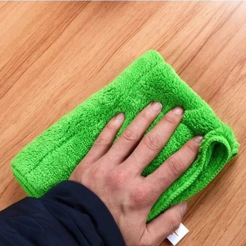 双层加厚擦地板抹布吸水不掉毛擦桌子厨房家务清洁洗碗布家政清洁