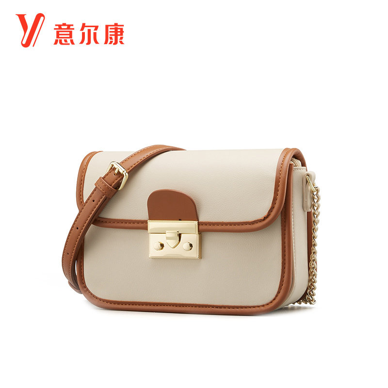 意尔康休闲百搭包百搭单肩简约包包斜挎包女小方女士包袋