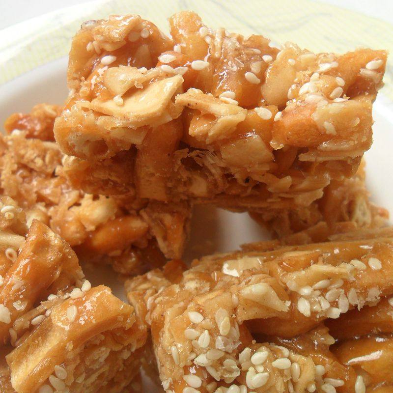 湖南长沙特产三酥六礼清凉糕点心酥糖猫耳朵芝麻枣胡椒马复胜礼盒