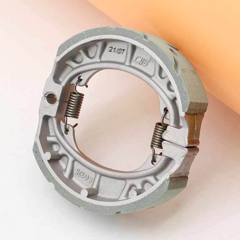 唐泽新国标电动车鼓刹刹车摩托车前后通用铝蹄块cg125电动车刹车装置