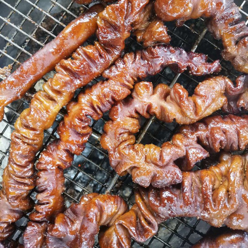 湖南土特产农家自制祁阳烟熏腊肠腊猪肠子腊肥其它干货