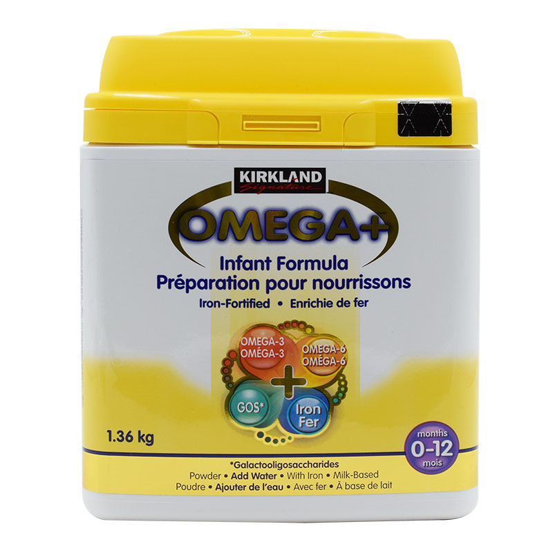 加拿大邮包邮可儿童奶粉一段kirkland代购dhaara婴幼儿牛奶粉