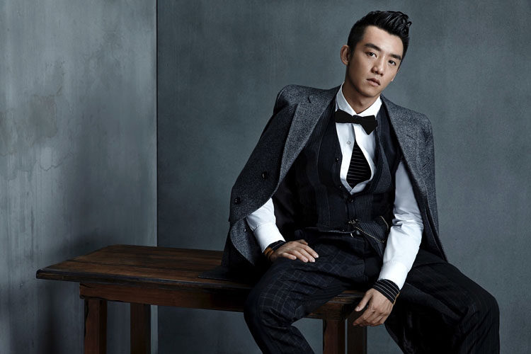 郑凯现代装饰画美图照片写真美男男明星演员高清晰现代装饰画