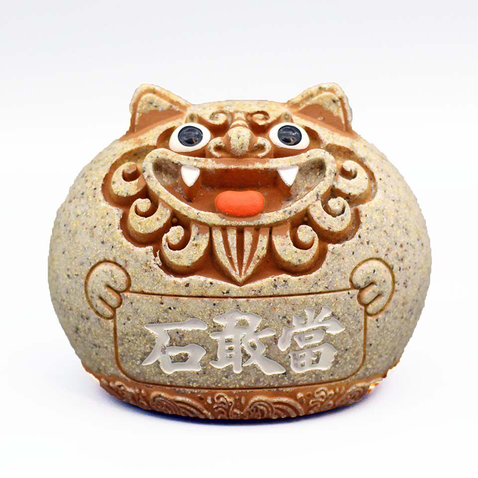 包邮石敢当风狮爷降魔的同款家居书桌树脂摆件摆件