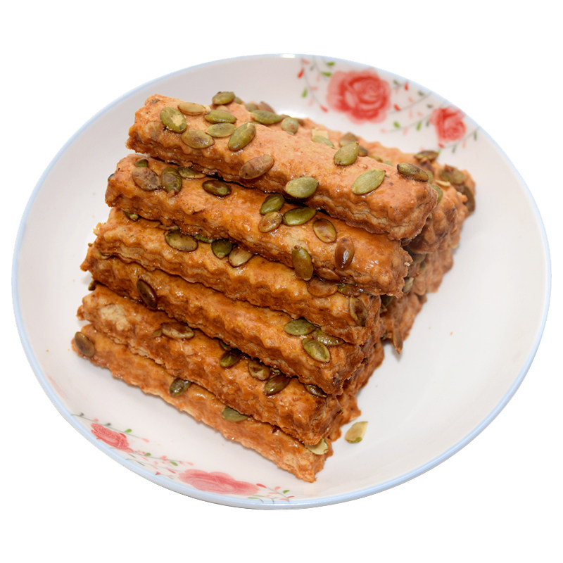 手工香脆南瓜酥条方形饼干500g儿童零食老式传统糕点