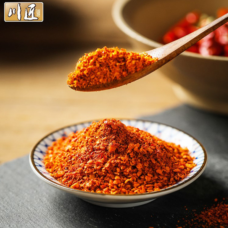 川匠香辣干碟蘸料辣椒面串串香火锅味碟烧烤调味卤料香料400g包邮