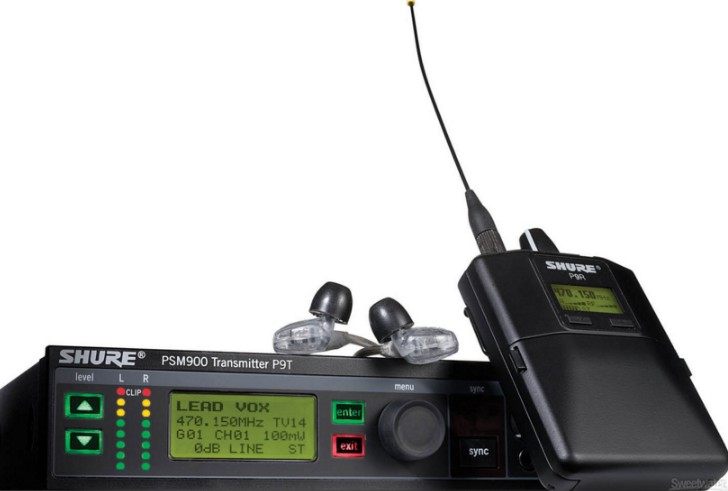 shure舒尔psm900专业舞台个人监听系统无线耳返麦克风