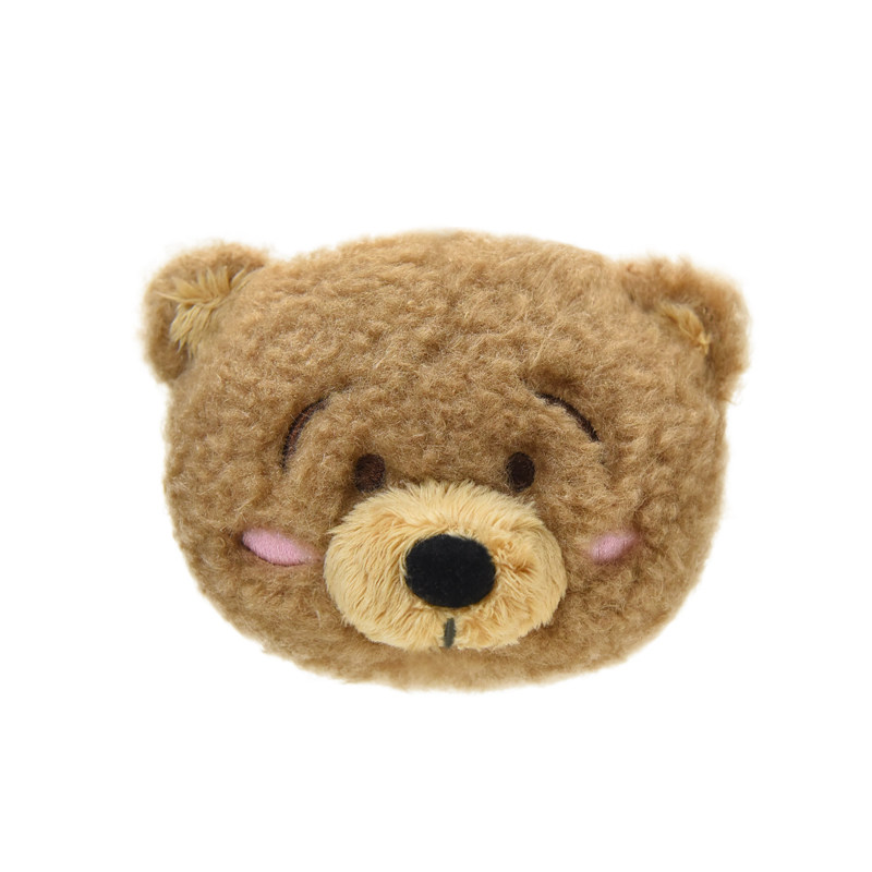 小熊公仔钥匙扣创意玩偶熊头汽车钥匙毛绒挂饰钥匙扣