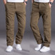 Winter plus velvet thick windproof worker pants men's loose cold cotton pants multi-pocket warm casual pants men's trousers Winter plus velvet thick windproof worker pants men's loose cold cotton pants multi-pocket warm casual pants men's trousers