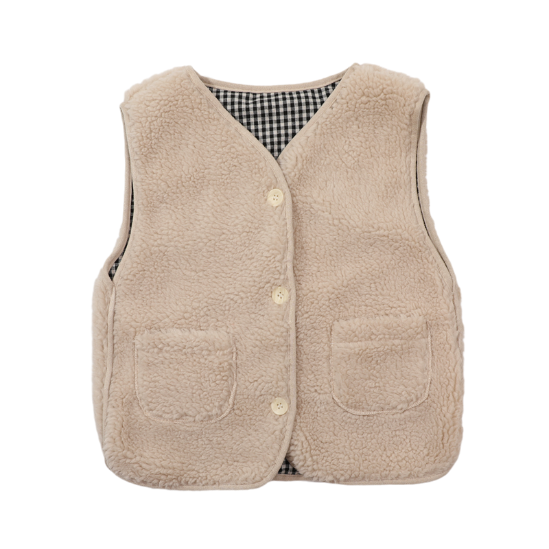 女童加厚马甲秋冬儿童洋气背心女孩网红衣服马甲