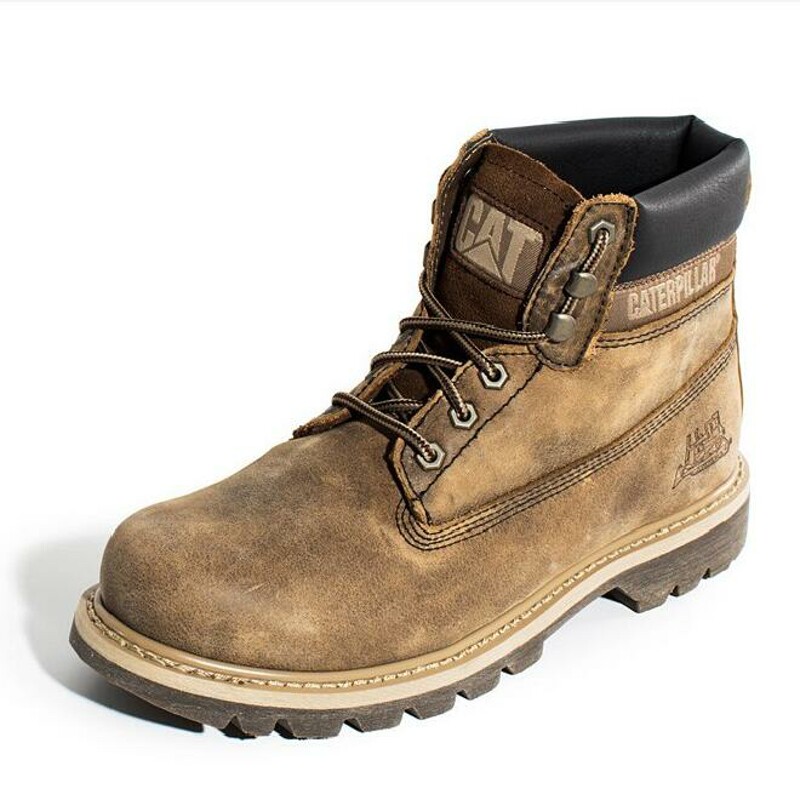 cat男鞋高帮卡特经典户外秋季休闲鞋马丁靴工装鞋p708905