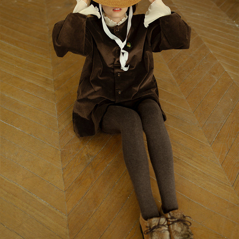 靴下物800d保暖加厚天鹅绒连裤袜子春秋女生美腿打底袜显瘦条纹袜