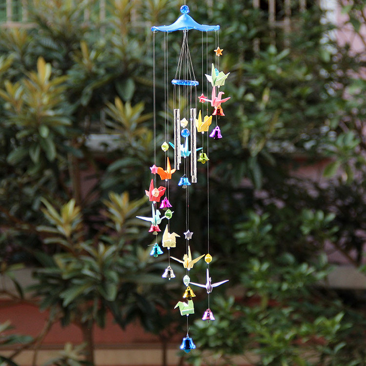 diy星星课堂手工课手工活动暖场亲子风铃幸运星风铃及配件