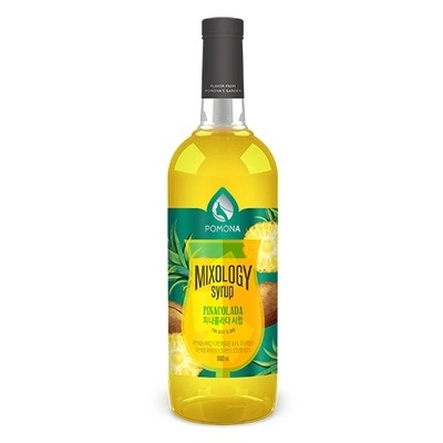 糖浆包邮韩国pomona莫娜菠萝凤梨椰林飘香热带水果糖浆