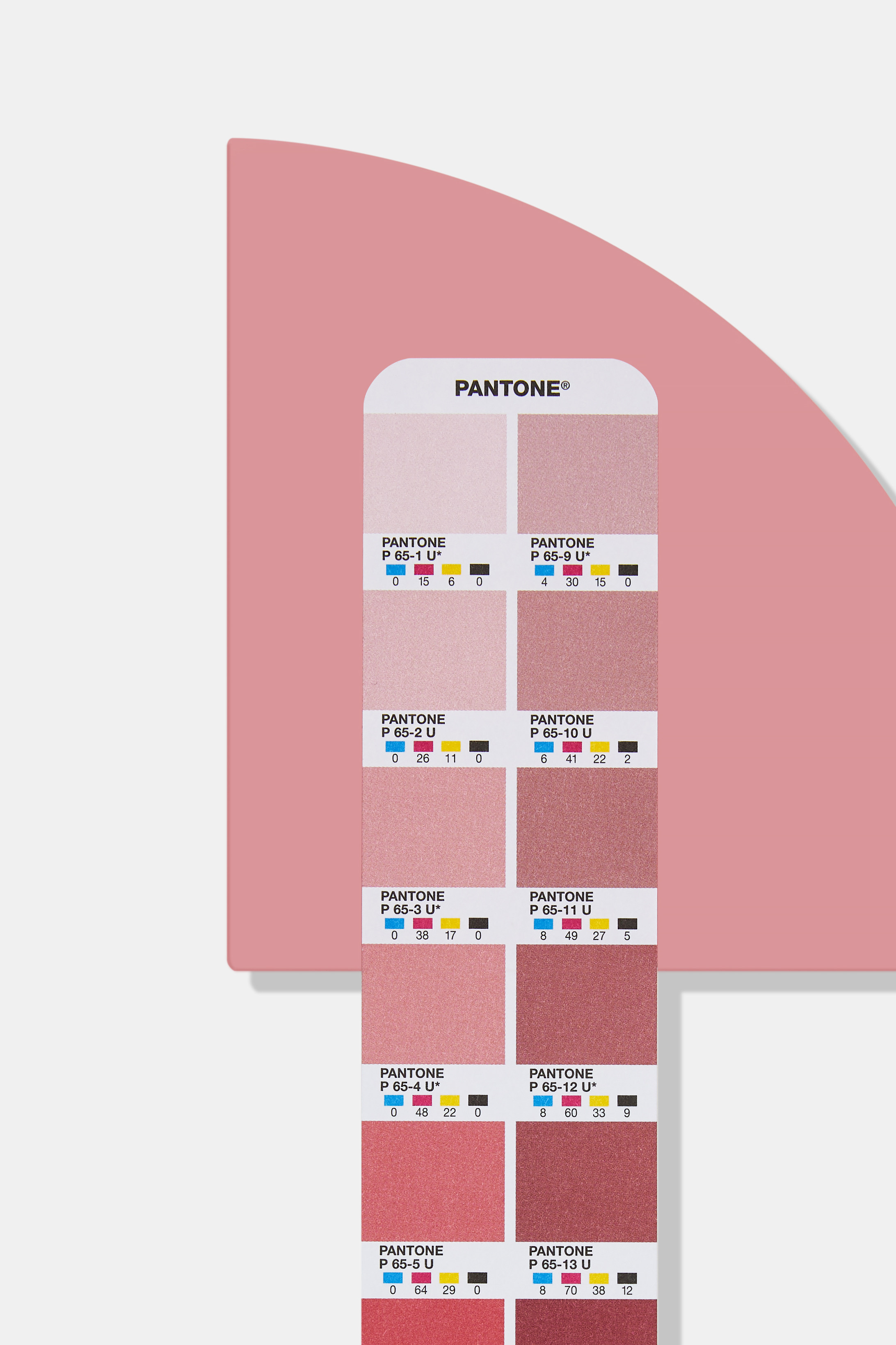 色卡潘通cmykpantone彩通四色叠印指南铜版纸胶版纸色卡