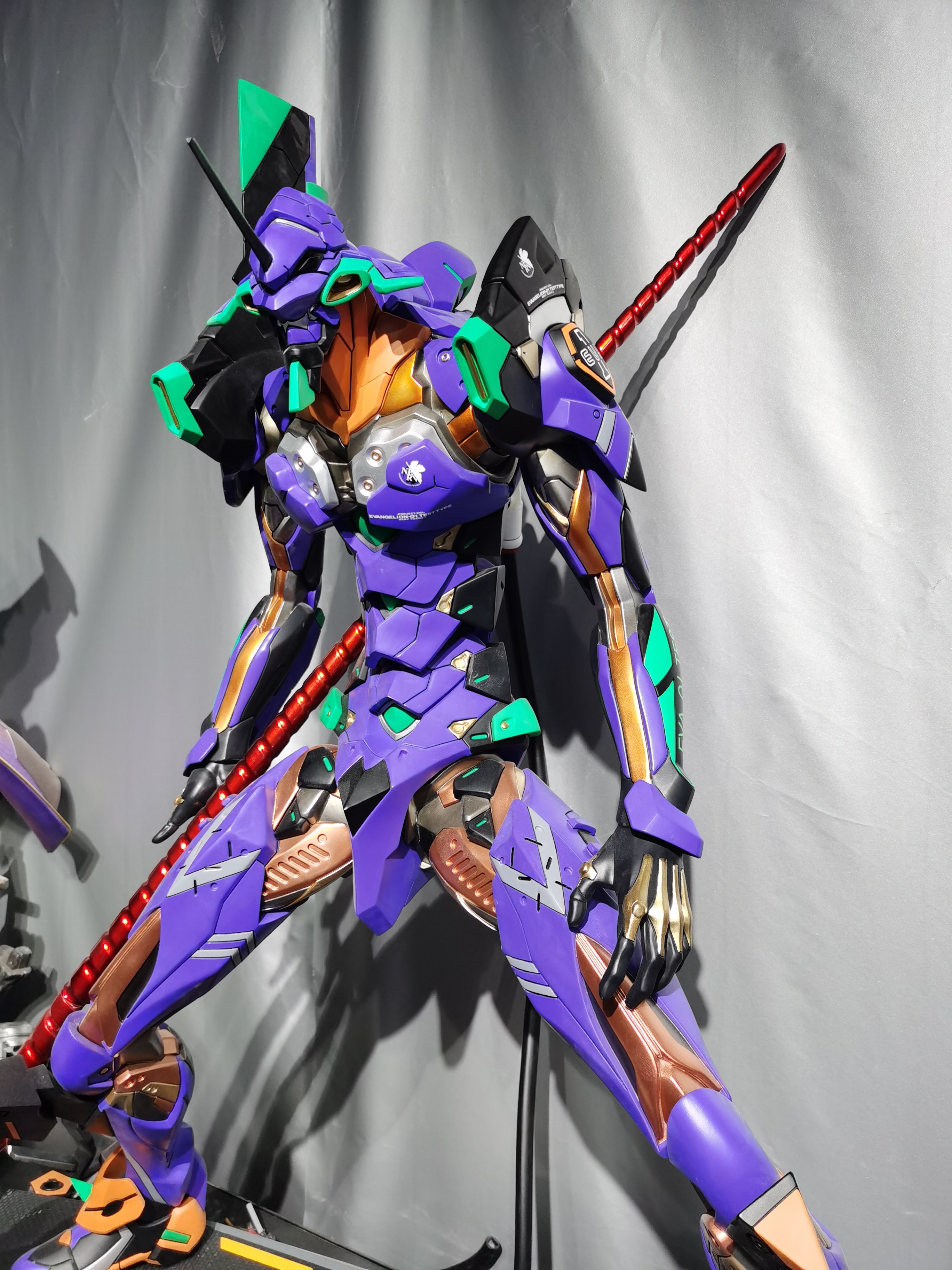 初号机herobox订制一米福音战士雕像模型eva手办手办