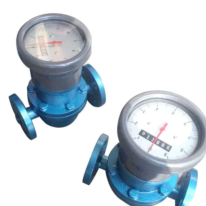 加油机专用流量计1寸柴油汽油甲醇计量表液体机械油表lc-25定制