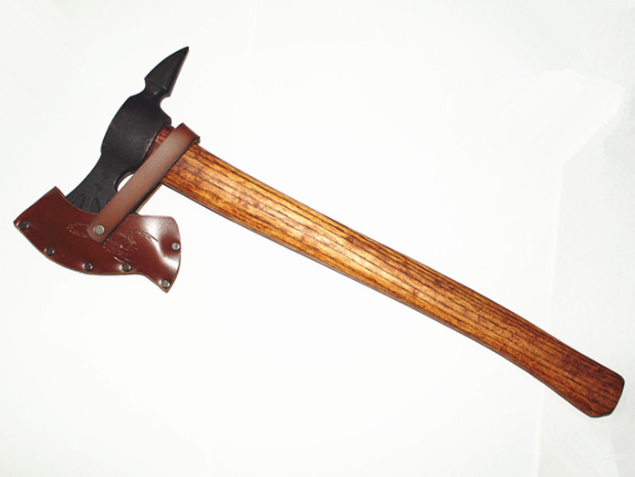 斧子俄罗斯户外斧头野营工兵进口开山锻打手工工兵斧