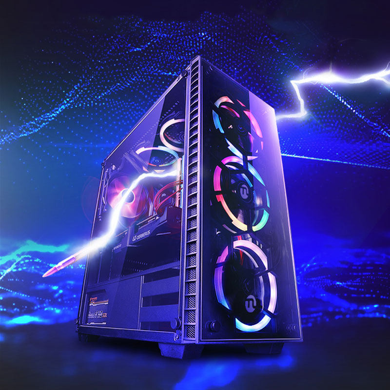 宁美国度amd台式电脑主机锐龙r5 5600x/rx6700xt/rx6800xt/rx6900xt