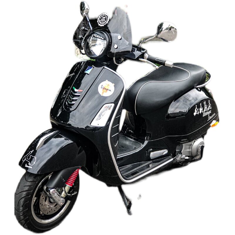 进口比亚乔维斯春天本田小龟脉冲电喷水冷踏板摩托车整车