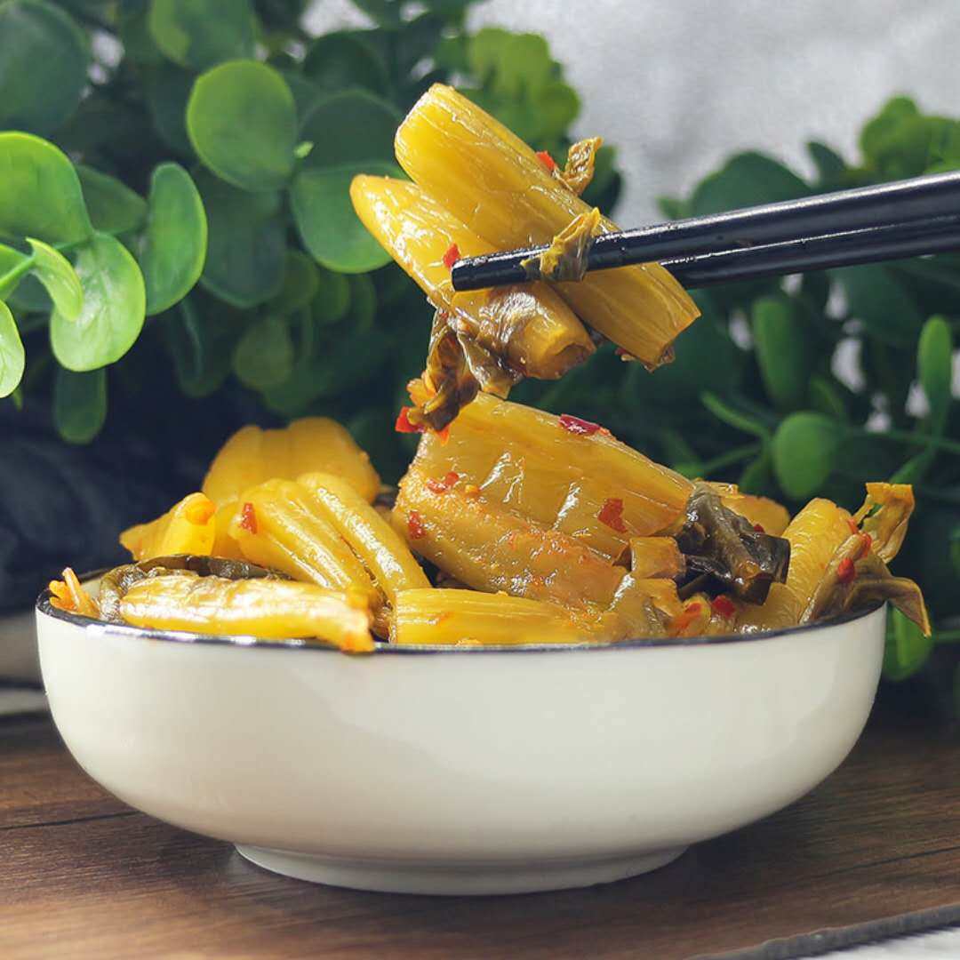 云南酸腌菜保山老坛酸菜粗下饭菜咸菜非腾冲腊腌菜米线料200克