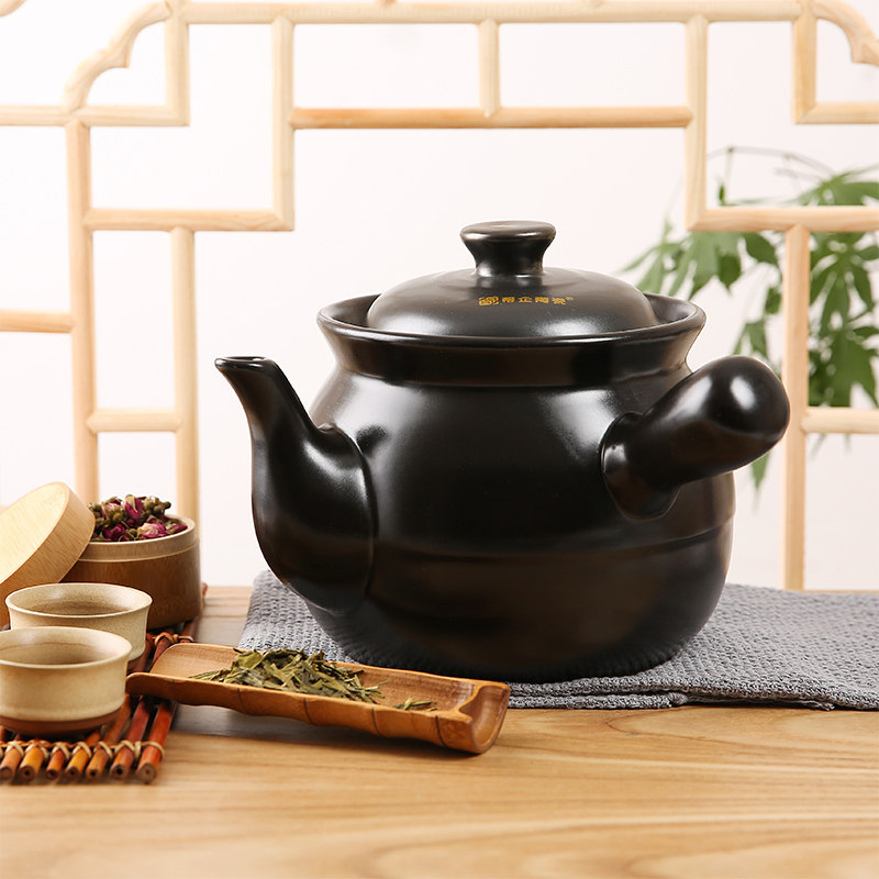燃气煎药砂锅熬中医煎中药煲药罐明火炖药陶瓷家用老式煮药壶罐子