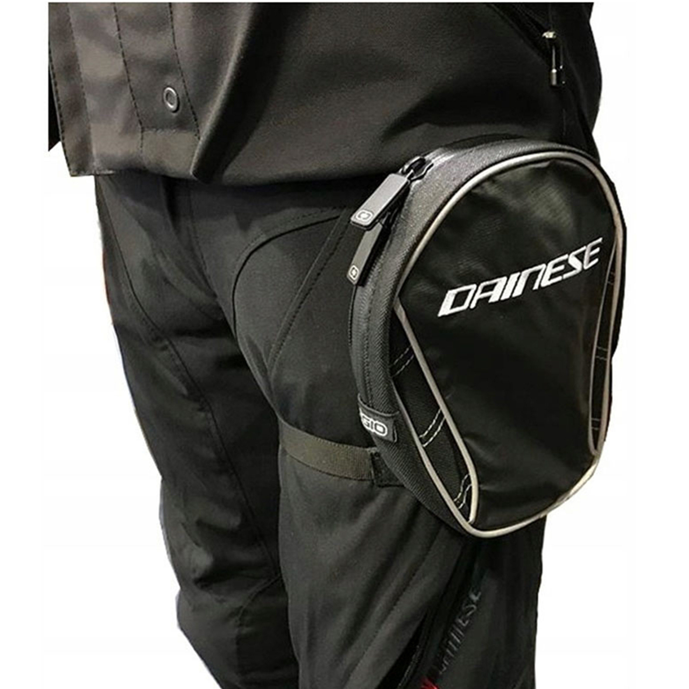 dainese丹尼斯骑行腿包摩托车腰包防水反光户外机车骑士包