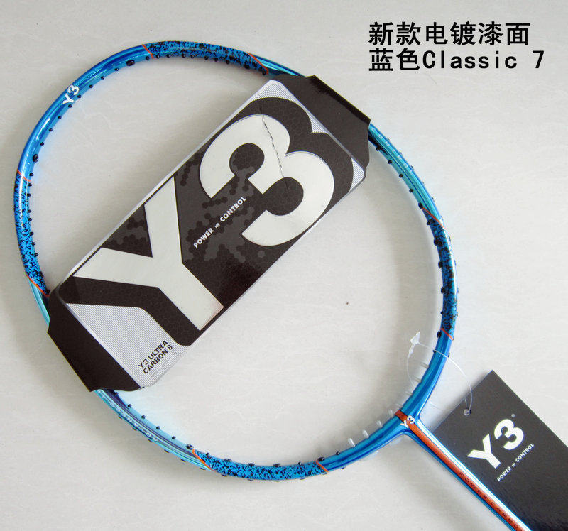 羽毛球拍最新新款y3碳素球拍4u超轻y3多色羽毛球拍