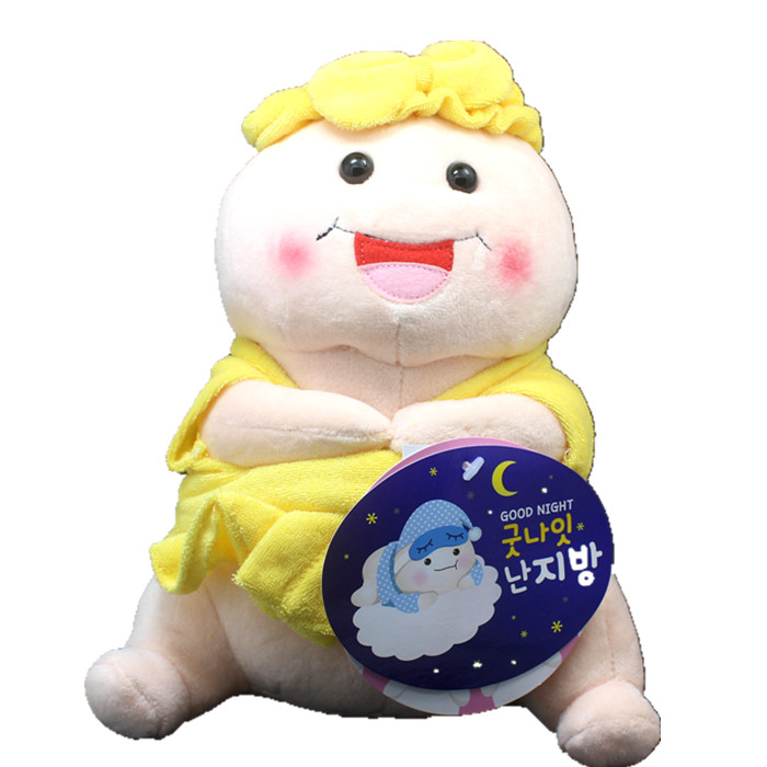 韩国网红拍照玩偶李光洙同款脂肪君公仔毛绒玩具娃娃男女生日礼物