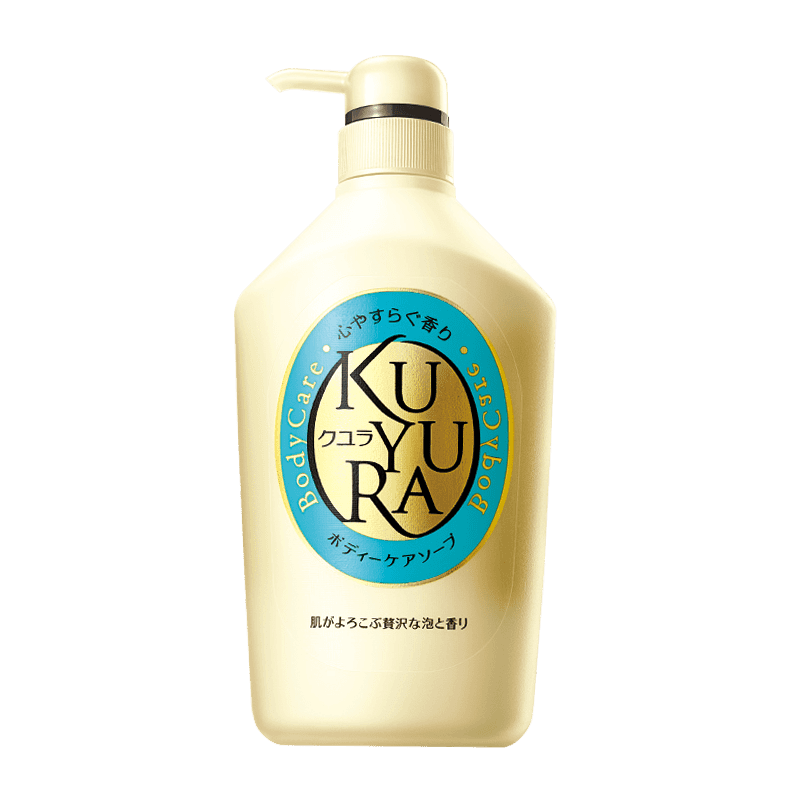 日本进口 资生堂可悠然恬静清香沐浴露550ml