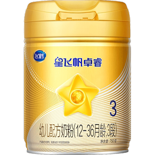 【新老国标混发】飞鹤星飞帆卓睿3段12-36个月幼儿配方奶粉750g