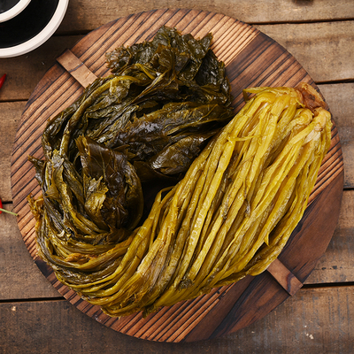 下饭菜壹虎大叔宁波雪里蕻雪菜爽口酱菜咸菜腌菜酸菜5斤腌制 原价29.