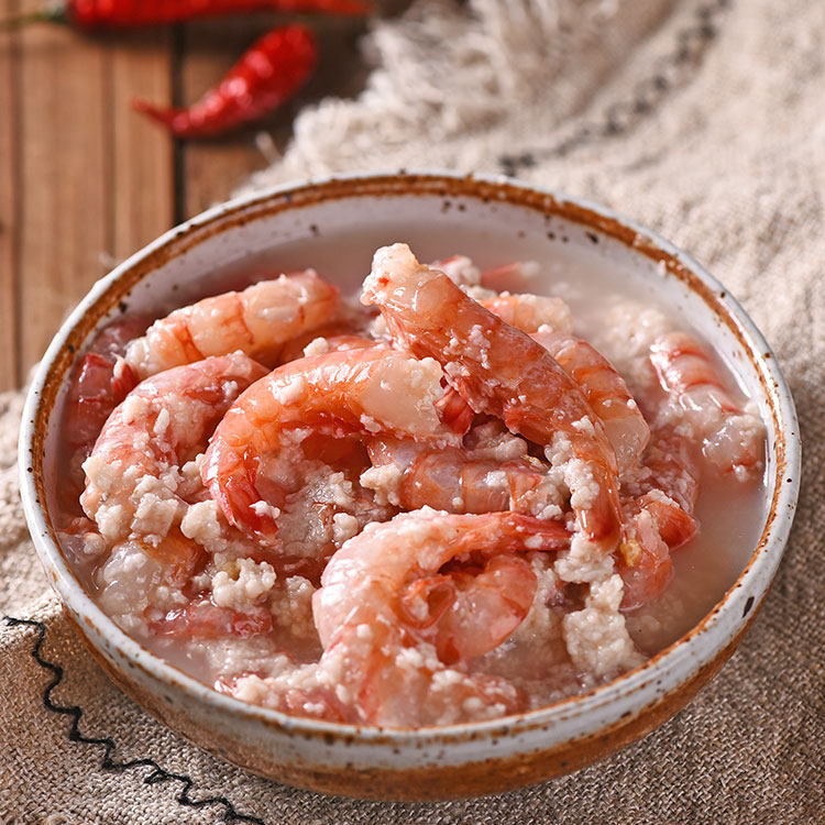 酒醉皮虾宁波酒糟醉虾小海海虾呛虾醉活醉滑虾类制品