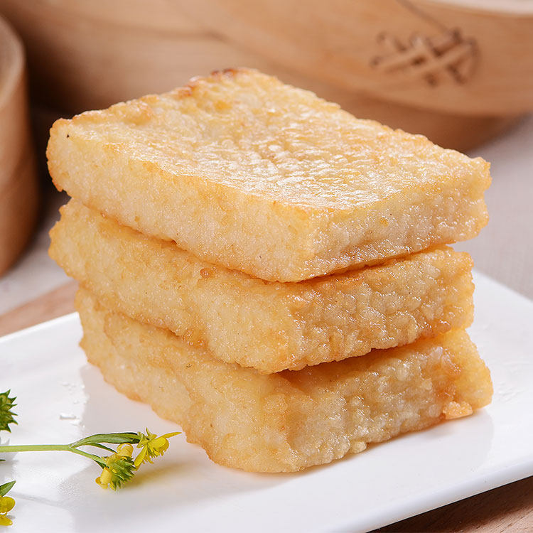 爱尚亿园粢饭糕655g早餐半成品点心糯米糍粑糕点锅巴饭团外脆里糯