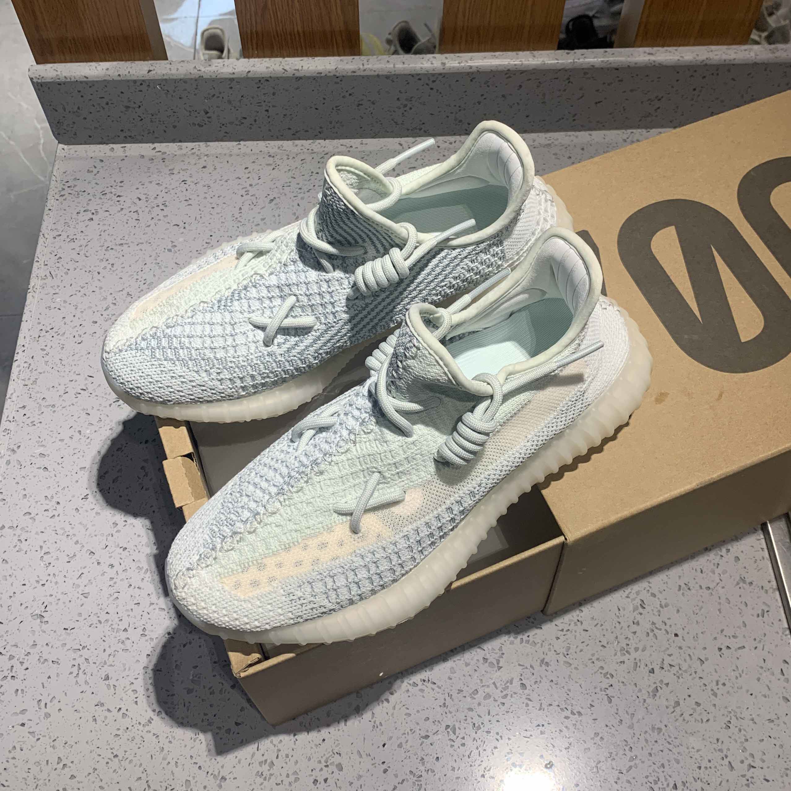 满天星真爆椰子男女纯白冰淇淋正品官网过毒正版跑步鞋