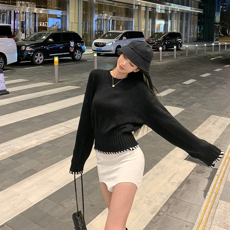 番番衣橱白色皮裙女2020秋冬不规则修身高腰半身半身裙