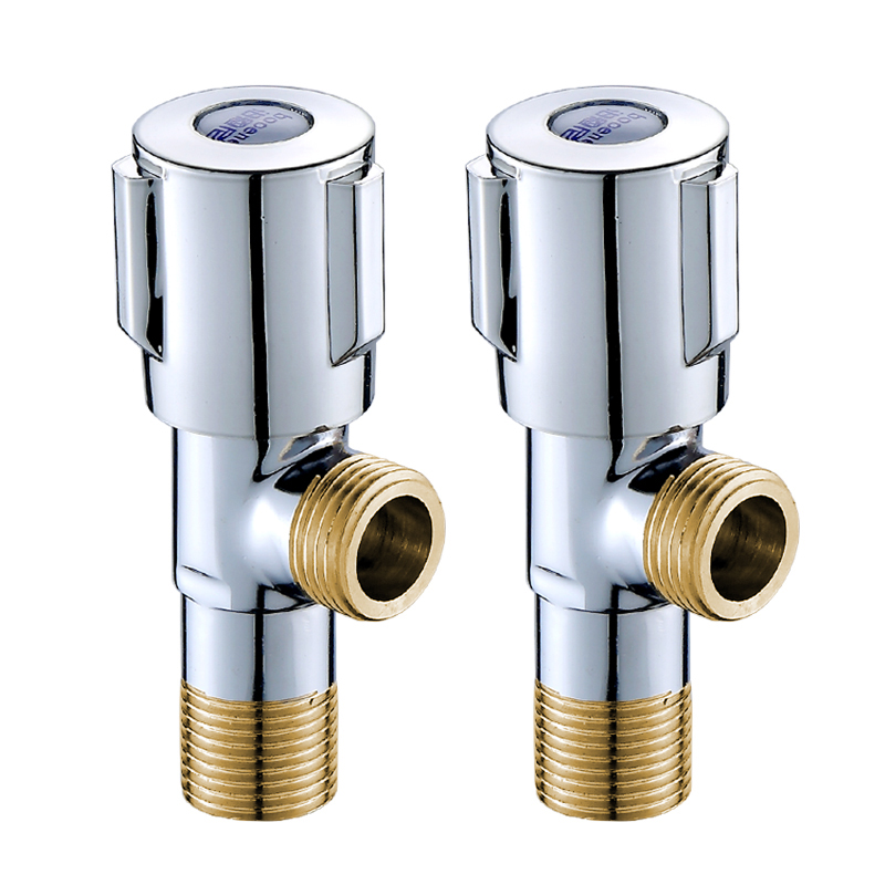 角阀全铜不锈钢三角家用冷热水马桶开关三通热水器角阀