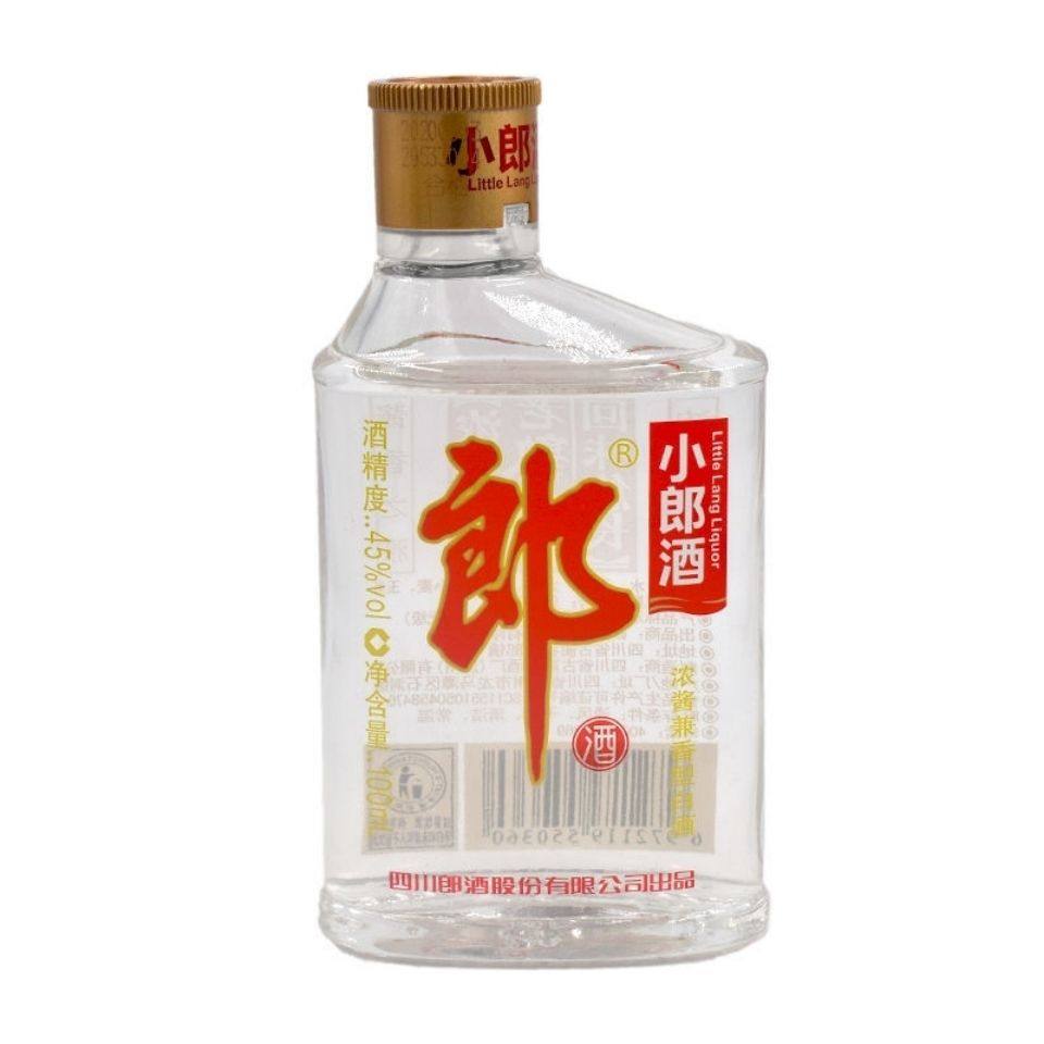 郎酒小郎酒45度精酿100ml整箱6瓶装 浓酱兼香型白酒歪嘴郎小酒 包邮