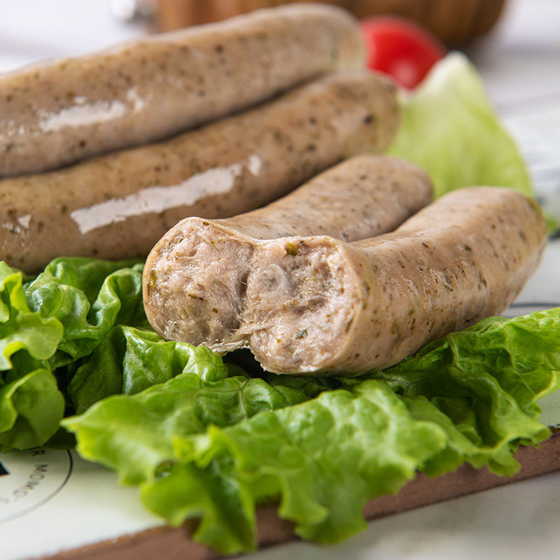 欧力图林根肠1kg德国风味香肠油煎披萨烧烤香肠