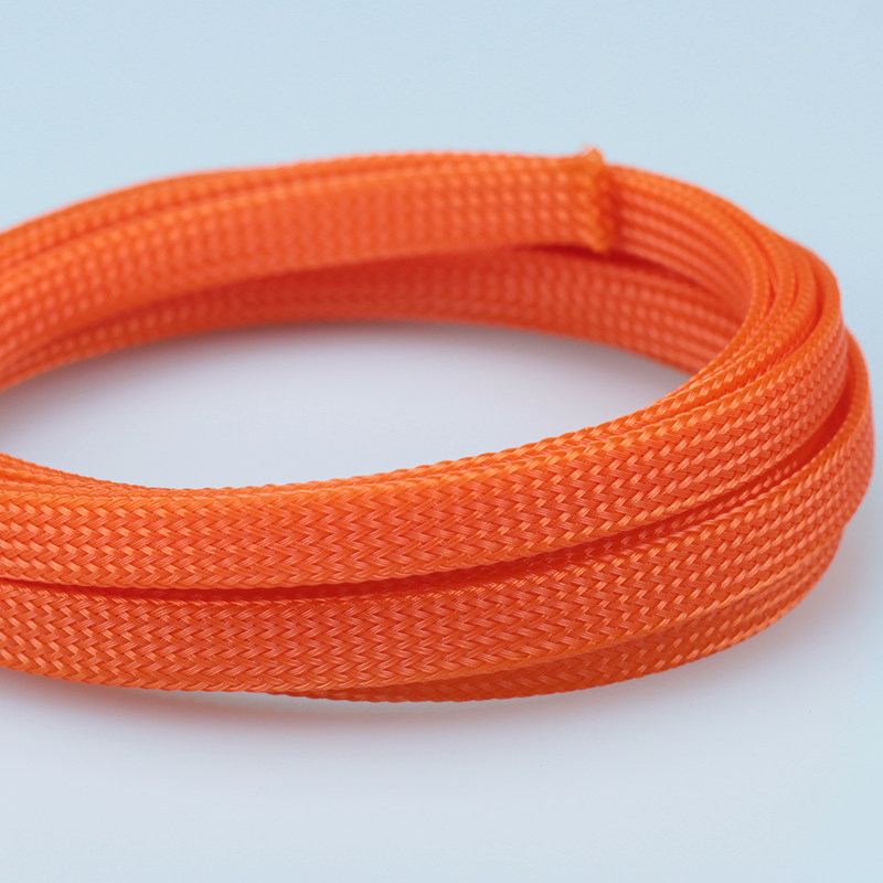 蛇皮10mm三织加密尼龙龙网pet编织织网避震套管