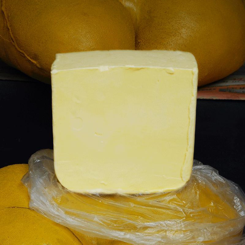 青藏牧区牦牛酥油食用青海特产固体无水牛奶黄油