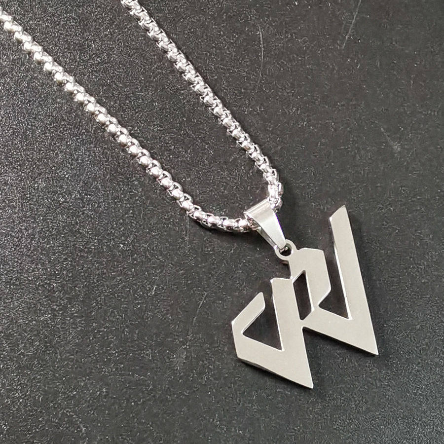 nba球星威斯布鲁克威少项链潮男男女时尚钛钢项链