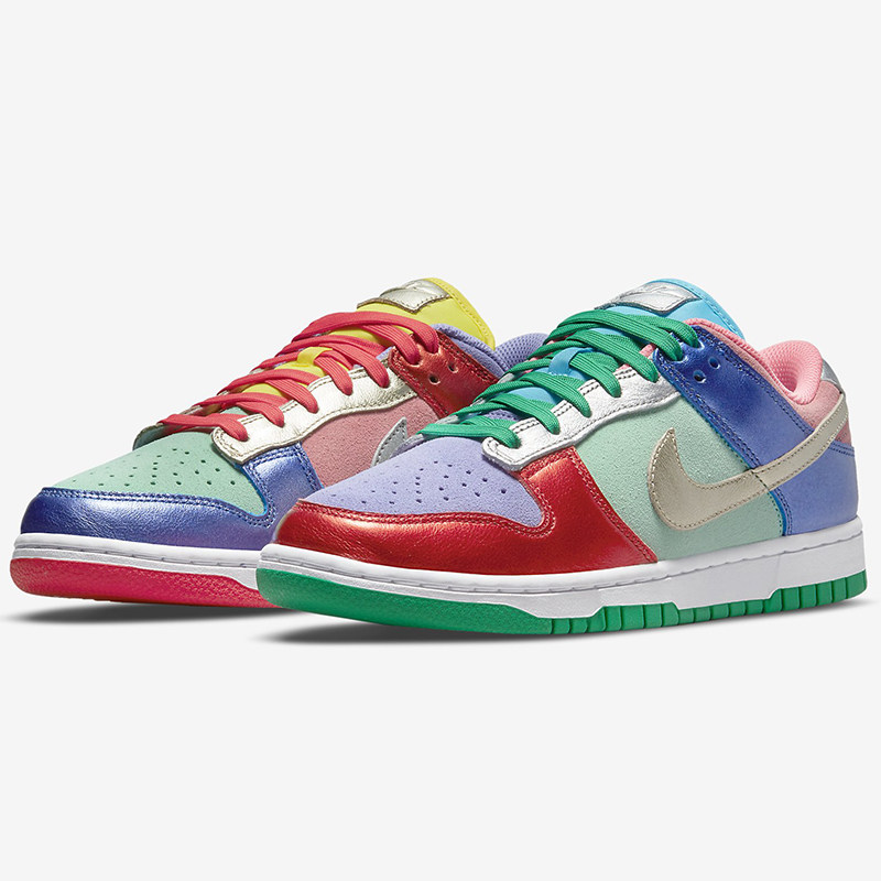 ys耐克运动鞋dunklow彩蛋鸳鸯糖果色拼接休闲运动休闲鞋