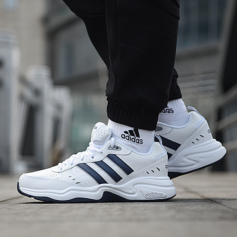 阿迪达斯男鞋2022夏季新款低帮运动鞋复古老爹鞋缓跑步鞋