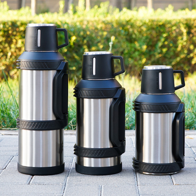 琪虎家用车载旅行车旅行户外便携水壶保温大容量保温壶